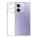 COVERBLACK Soft Rubber Silicon Clear Back Cover