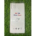 COVERBLACK Soft Rubber Silicon Clear Back Cover