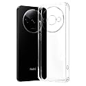 COVERBLACK Soft Rubber Silicon Clear Back Cover