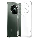 COVERBLACK Soft Rubber Silicon Clear Back Cover