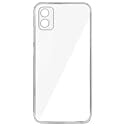 COVERBLACK Soft Rubber Silicon Clear Back Cover