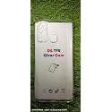 COVERBLACK Soft Rubber Silicon Clear Back Cover