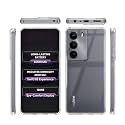 COVERBLACK Soft Rubber Silicon Clear Case Back