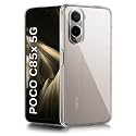 COVERBLACK Soft Rubber Silicon Clear Case Back