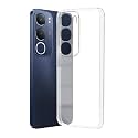 COVERBLACK Soft Rubber Silicon Clear Case Back