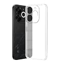 COVERBLACK Soft Rubber Silicon Clear Case Back