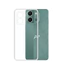 COVERBLACK Soft Rubber Silicon Clear Case Back