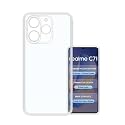 COVERBLACK Soft Rubber Silicon Clear Case Back