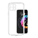 COVERBLACK Soft Rubber Silicon Clear Case Back