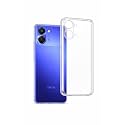 COVERBLACK Soft Rubber Silicon Clear Case Back