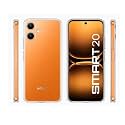 COVERBLACK Soft Rubber Silicon Clear Case Back