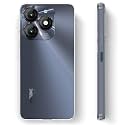 COVERBLACK Soft Rubber Silicon Clear Case Back