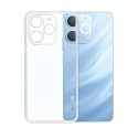 COVERBLACK Soft Rubber Silicon Clear Case Back