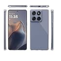 COVERBLACK Soft Rubber Silicon Clear Case Back
