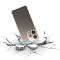 COVERBLACK Soft Rubber Silicon Clear Case Back