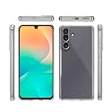 COVERBLACK Soft Rubber Silicon Clear Case Back