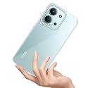 COVERBLACK Soft Rubber Silicon Clear Case Back