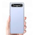 COVERBLACK Soft Rubber Silicon Clear Case Back