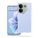 COVERBLACK Soft Rubber Silicon Clear Case Back