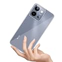 COVERBLACK Soft Rubber Silicon Clear Case Back