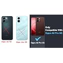 COVERBLACK Soft Rubber Silicon Clear Case Back