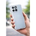 COVERBLACK Soft Rubber Silicon Clear Case Back