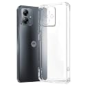 COVERBLACK Soft Rubber Silicone Clear Back Cover