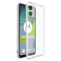 COVERBLACK Soft Rubber Silicone Clear Back Cover