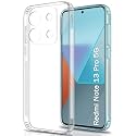 COVERBLACK Soft Rubber Silicone Clear Back Cover
