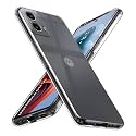 COVERBLACK Soft Rubber Silicone Clear Back Cover