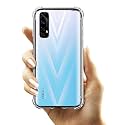 COVERBLACK Transparent Back Cover for Realme RMX2161