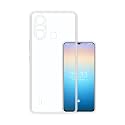 COVERBLACK Transparent Rubber Back Cover for Itel