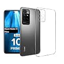 COVERBLACK Transparent Rubber Back Cover for Mi