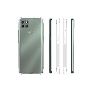 COVERBLACK Transparent Rubber Back Cover for Oppo