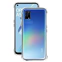 COVERBLACK Transparent Rubber Back Cover for Oppo