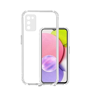 COVERBLACK Transparent Rubber Back Cover for Samsung