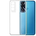 COVERBLACK Transparent Rubber Back Cover for Tecno