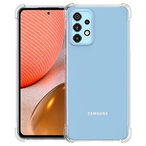 COVERBLACK Transparent Rubber Case Back Cover for
