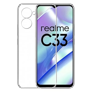 COVERBLACK Transparent Rubber Case Back Cover for