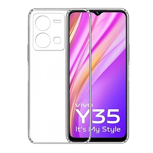 COVERBLACK Transparent Rubber Case Back Cover for
