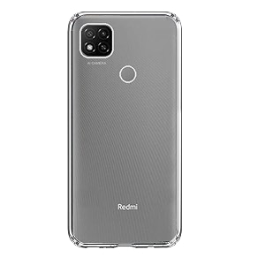COVERBLACK Transparent Rubber Case Back Cover for