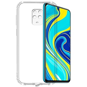 COVERBLACK Transparent Rubber Case Back Cover for