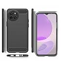 COVERBLACK Waterproof Rubber Back Cover for itel S665L / itel_S23 - Black