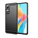 COVERBLACK Waterproof Rubber Back Cover for Oppo CPH2527 / Oppo_F23 5G - Black