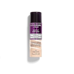 covergirlolay simply ageless 3-in-1 liquid foundation creamy natural 1 oz
