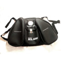 COVERITUP FUEL TANK COVER TRIPLE POCKET FOR Strap TVS XL 100 Bike Tank Cover