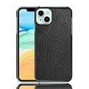 COVERLY for Apple iPhone 13 Back Cover | Flexible Crocodile Pu Leather | Full Camera Protection | Raised Edges | Super Soft-Touch Feel Hard Case | Protective Cover | Leather Case for Apple iPhone 13