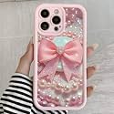 COVERLY Cute Necklace Bowknot Back Case Cover