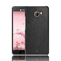 COVERLY for HTC U Ultra Back Cover | Flexible Crocodile Pu Leather | Full Camera Protection | Raised Edges | Super Soft-Touch Feel Hard Case | Fabric Protective Cover | Leather Case for HTC U Ultra