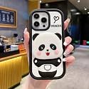 COVERLY for iPhone 16 3D Panda Mirror